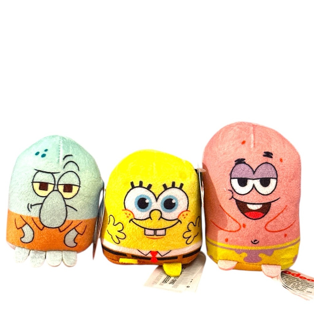 NWT SpongeBob Tsum Tsum - 3 Pack